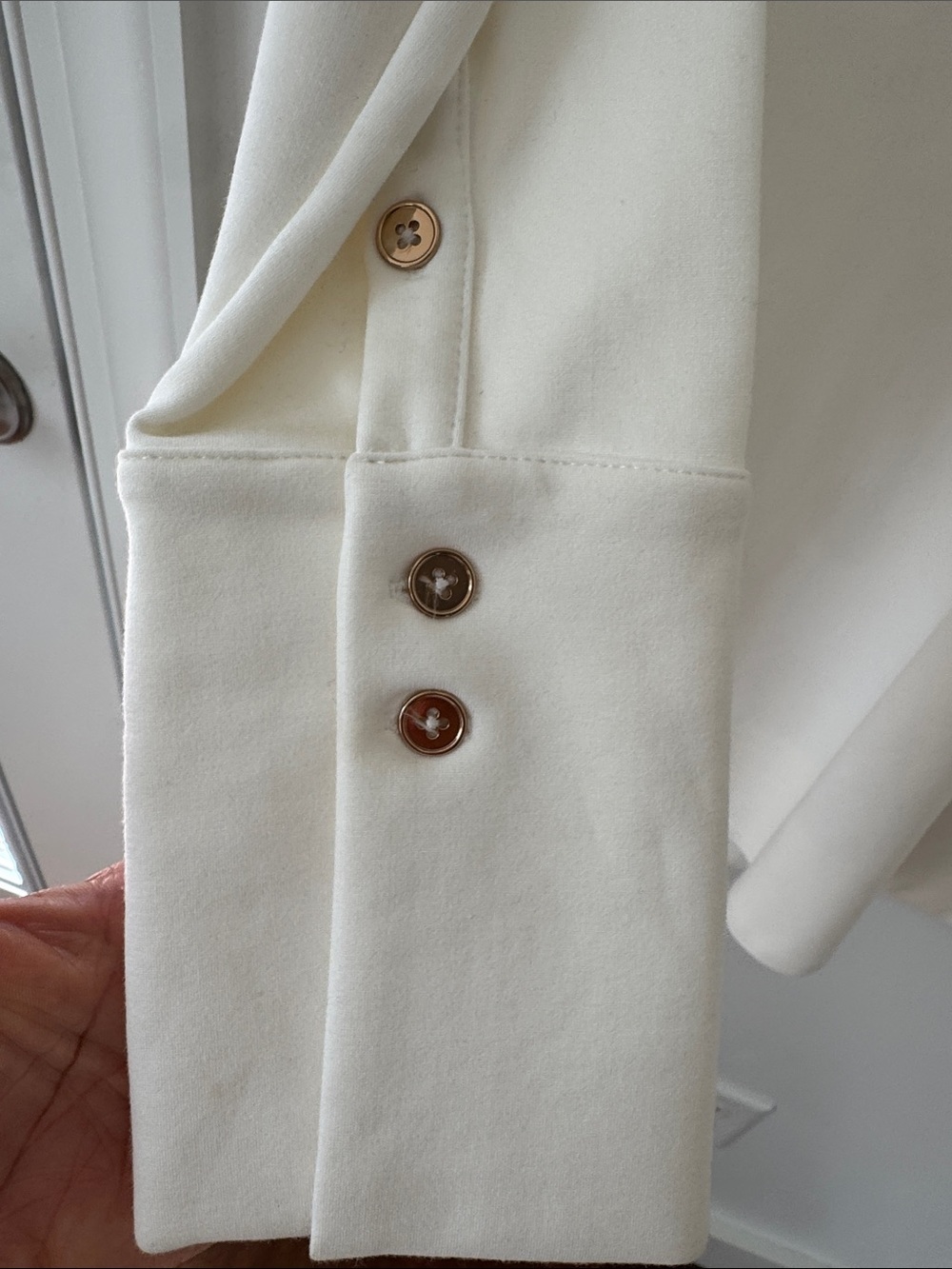 Tuckernuck CK Bradley IVY TUNIC - WHITE PONTE Size M - Picture 6 of 10